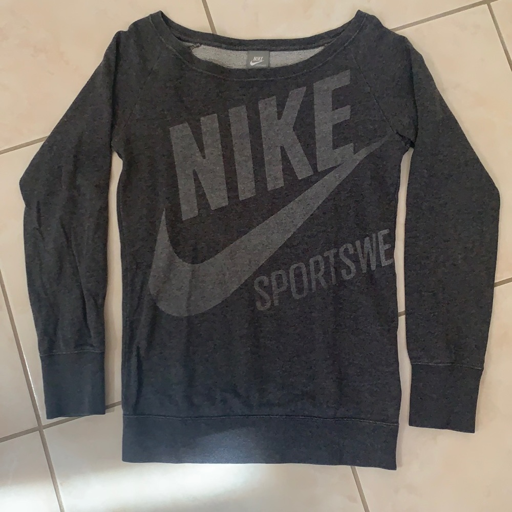 Grey Nike sweater